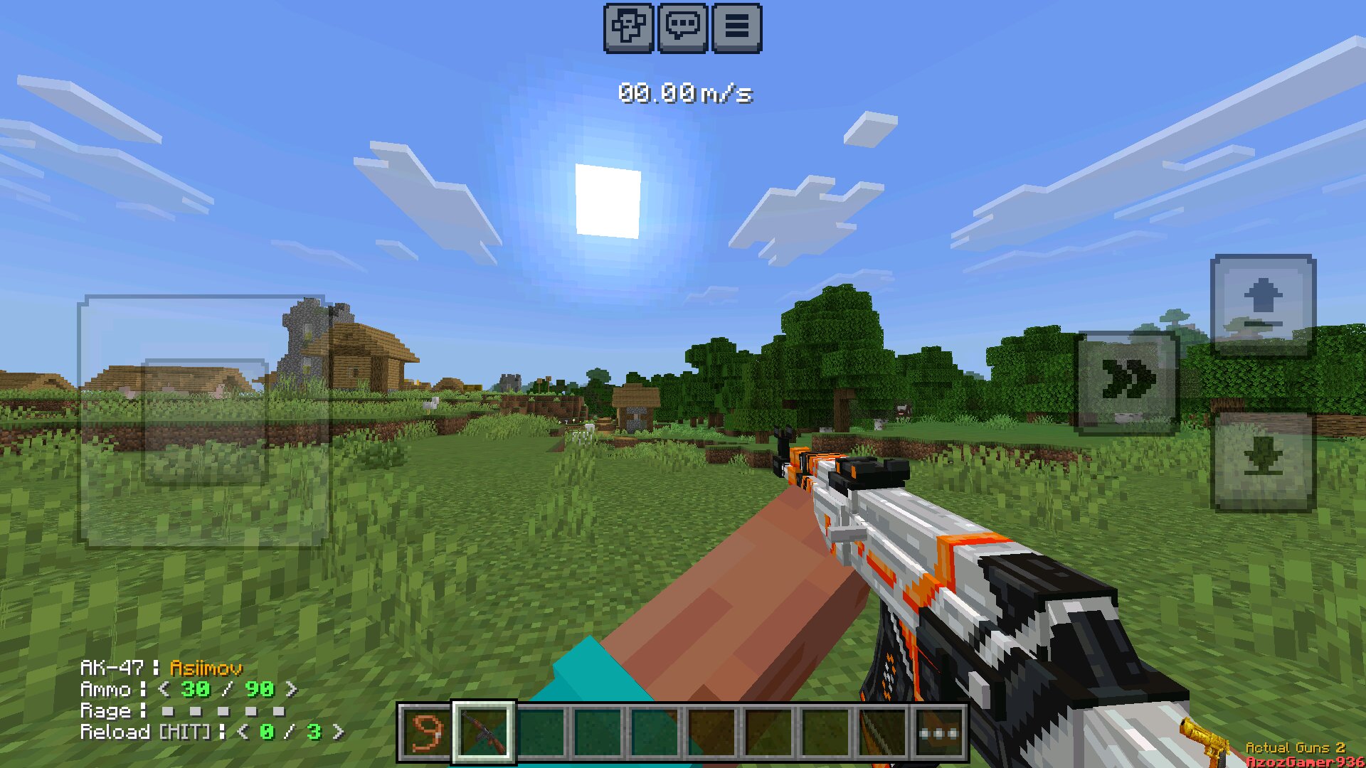 АК-47 из Ган Мода в Minecraft PE АК-47 из Ган Мода в Майнкрафт ПЕ