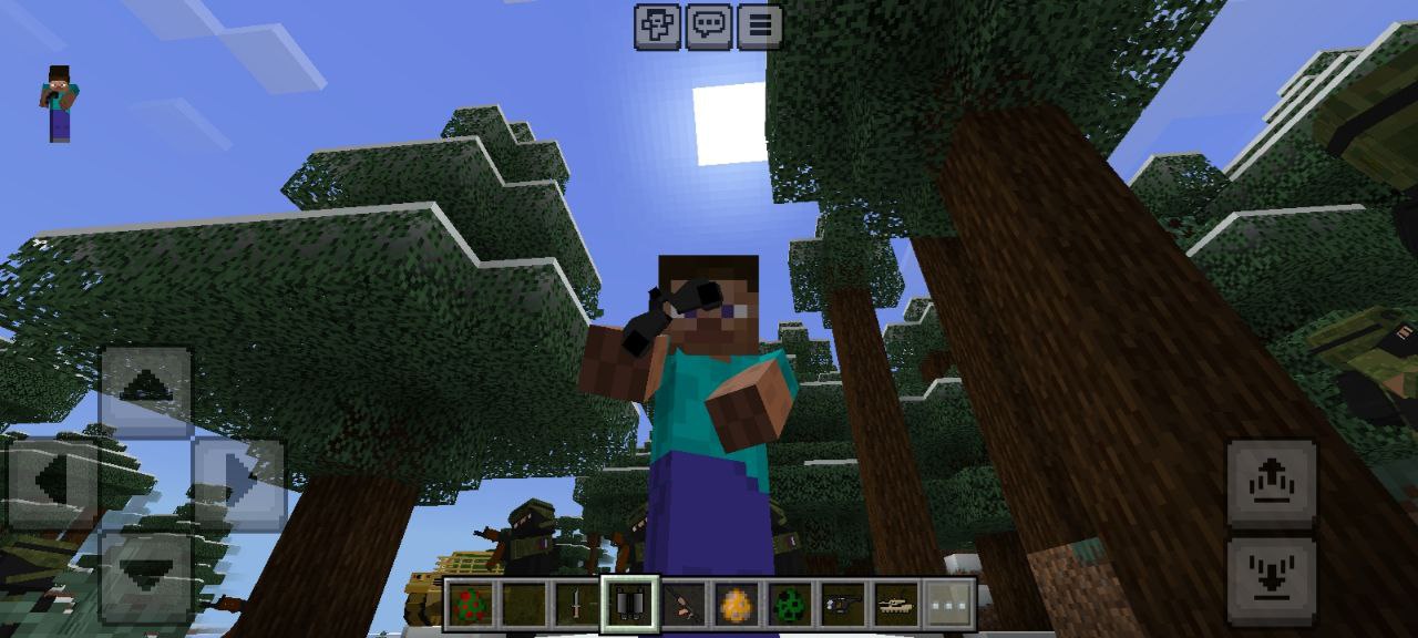 Нож из Мода на Советских Военных в MCPE