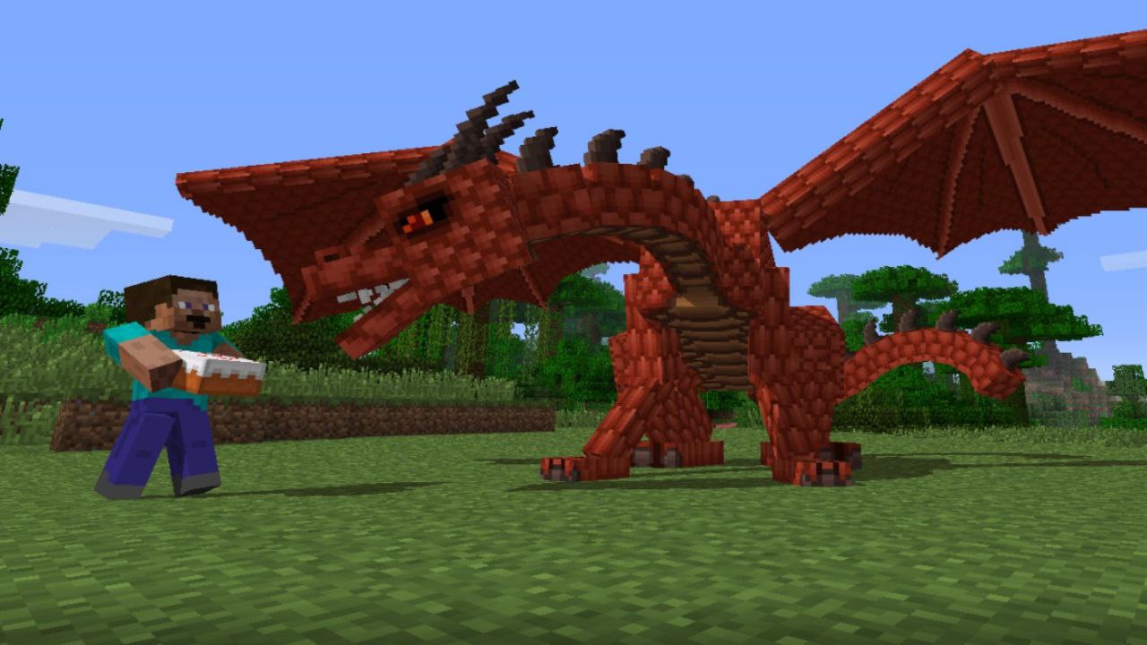 Драконы из Minecraft 1.23