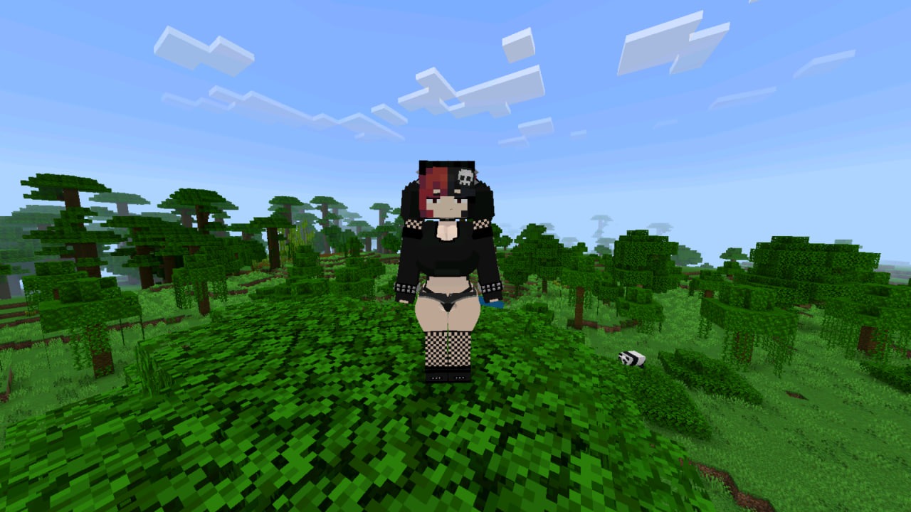 Елли из Аддона на Fapcraft в Майнкрафт ПЕ