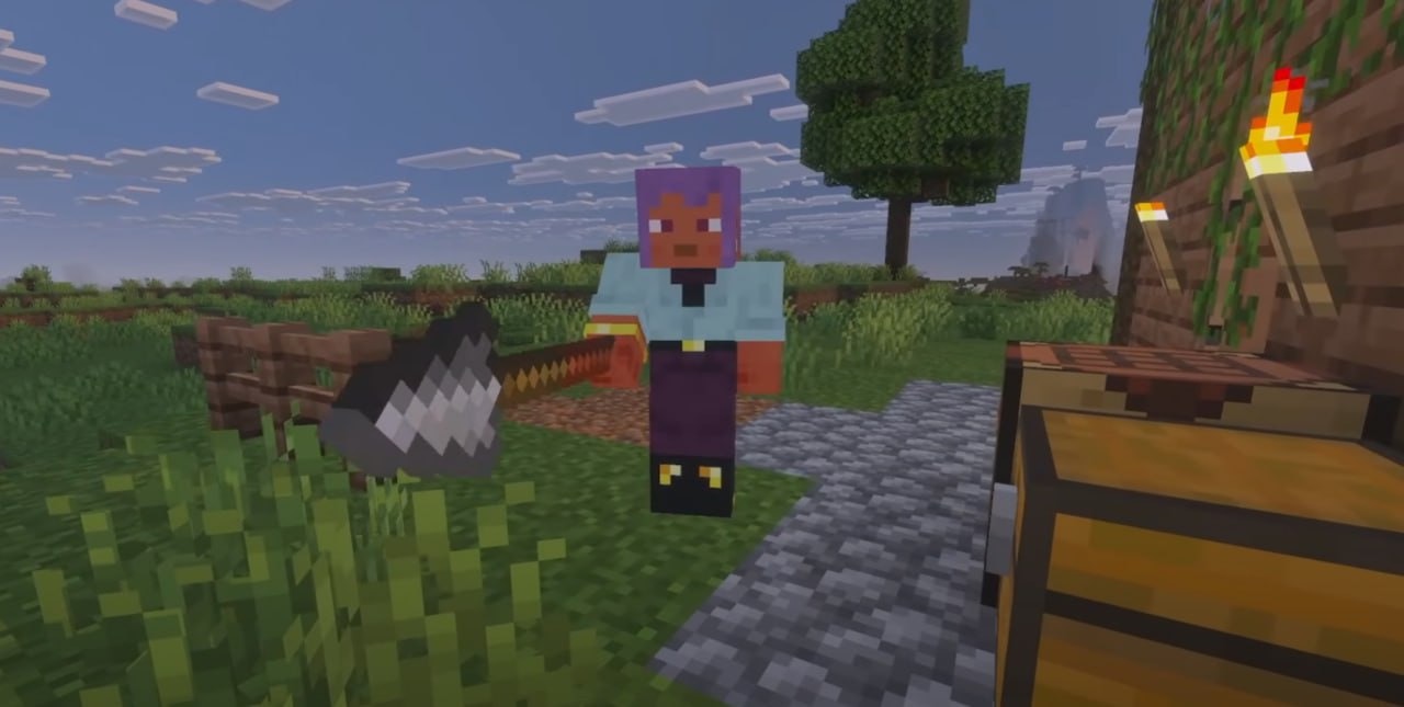 Копье в Minecraft 1.22.0 Копье в Майнкрафт 1.22.0