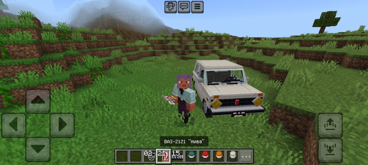 Нива из Мода на Советские Машины в MCPE
