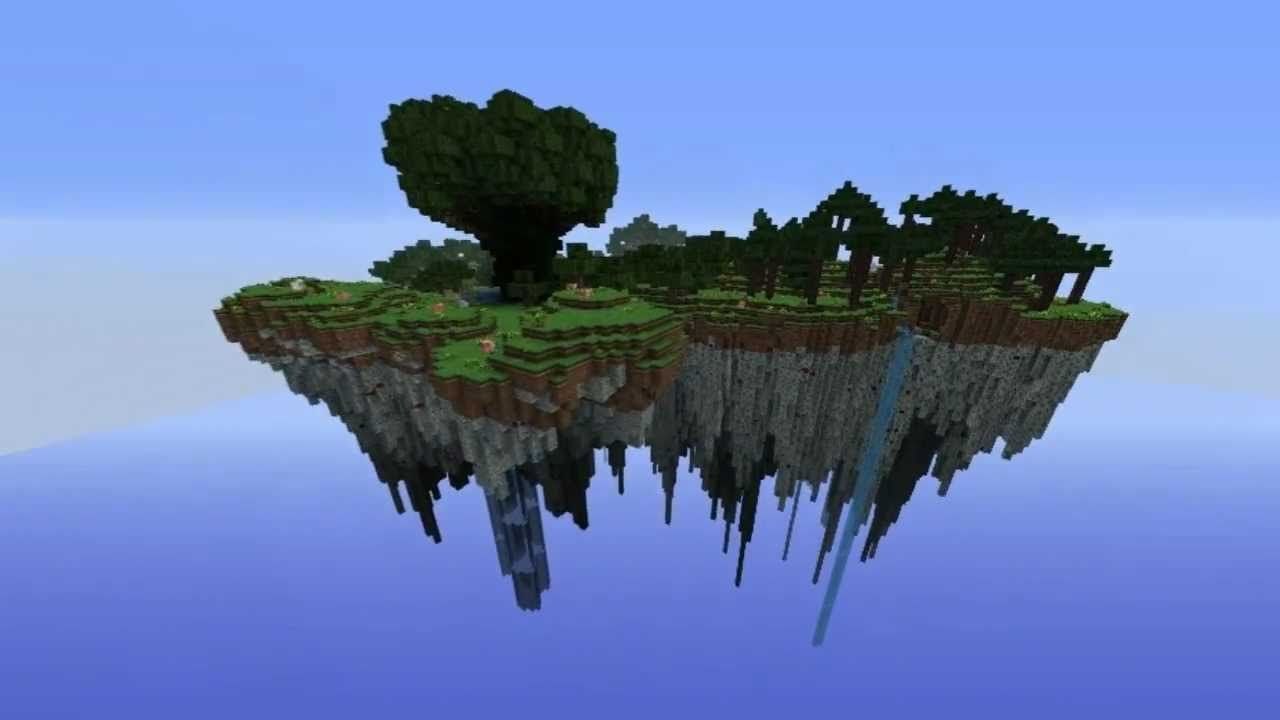 Летающие острова в MCPE 1.23