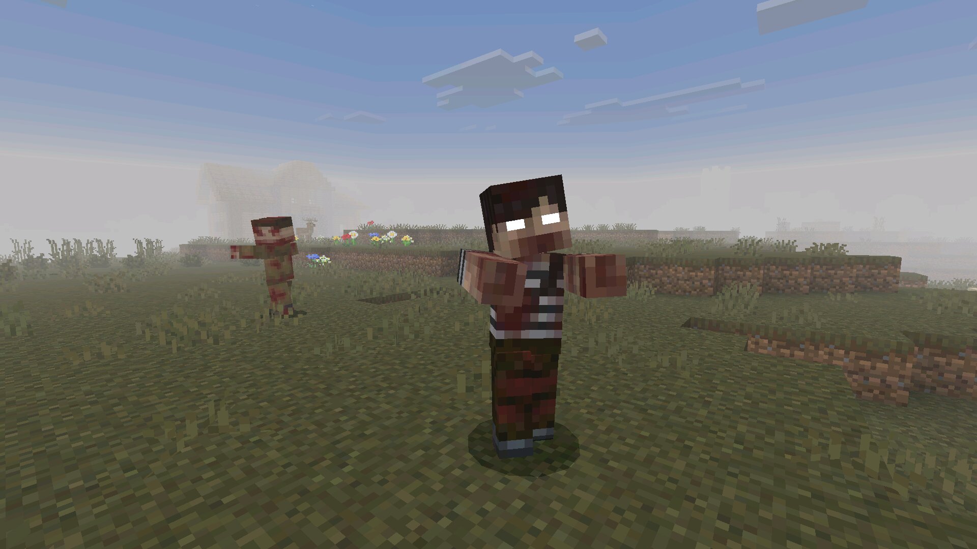 Project Walker из мода на Зомби Апокалипсис в Майнкрафт ПЕ