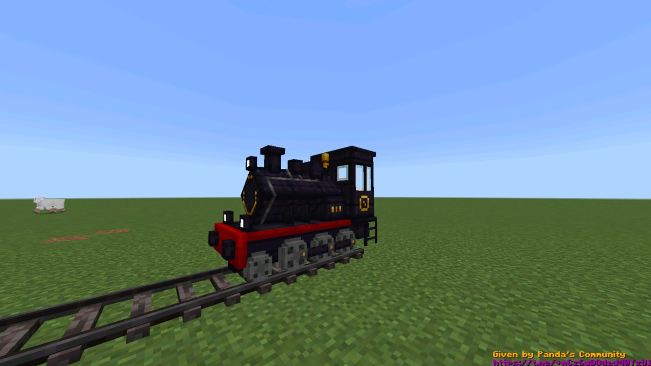 Текстура Поезда из Мода Trains Addon в Майнкрафт ПЕ