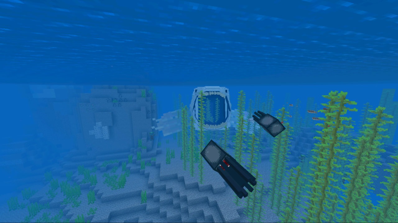 Блуп из Мода Bloop Addon в Майнкрафт ПЕ