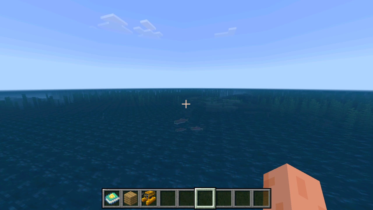 Море из Мода Endless Ocean в Майнкрафт ПЕ