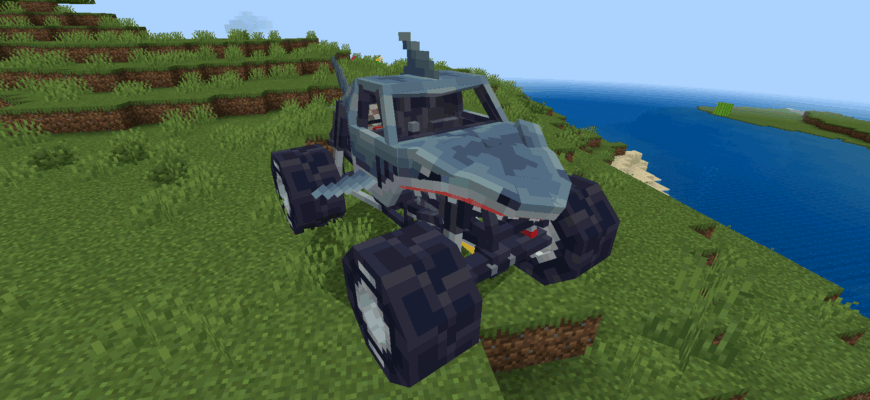 Скачать Мод Monster Truck в Майнкрафт ПЕ