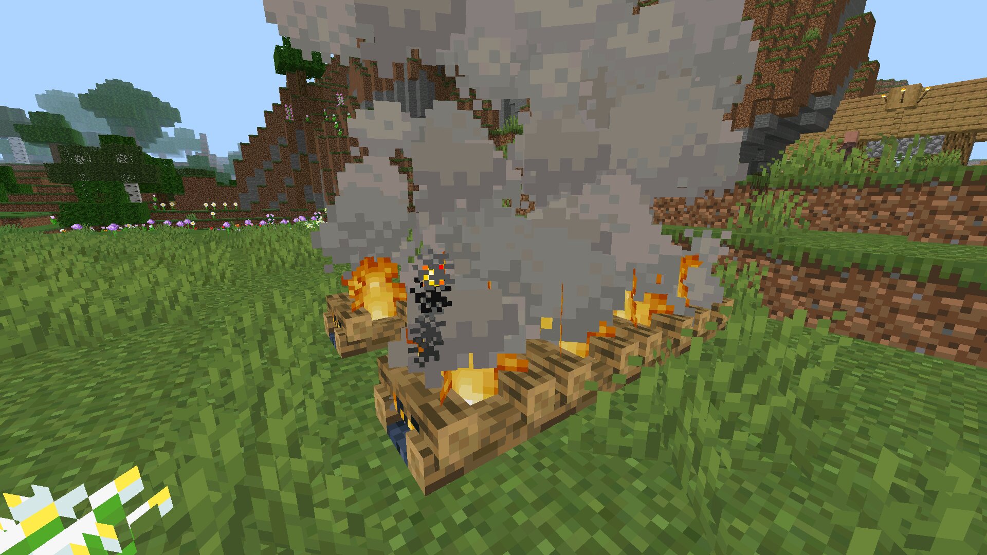 Скачать мод low fire в Minecraft 1.21 на Андроид