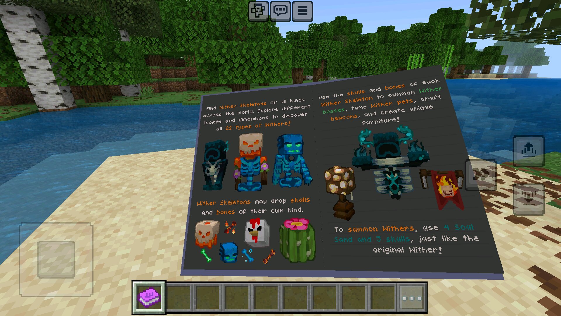 Гайд из мода wither storm в Майнкрафт ПЕ