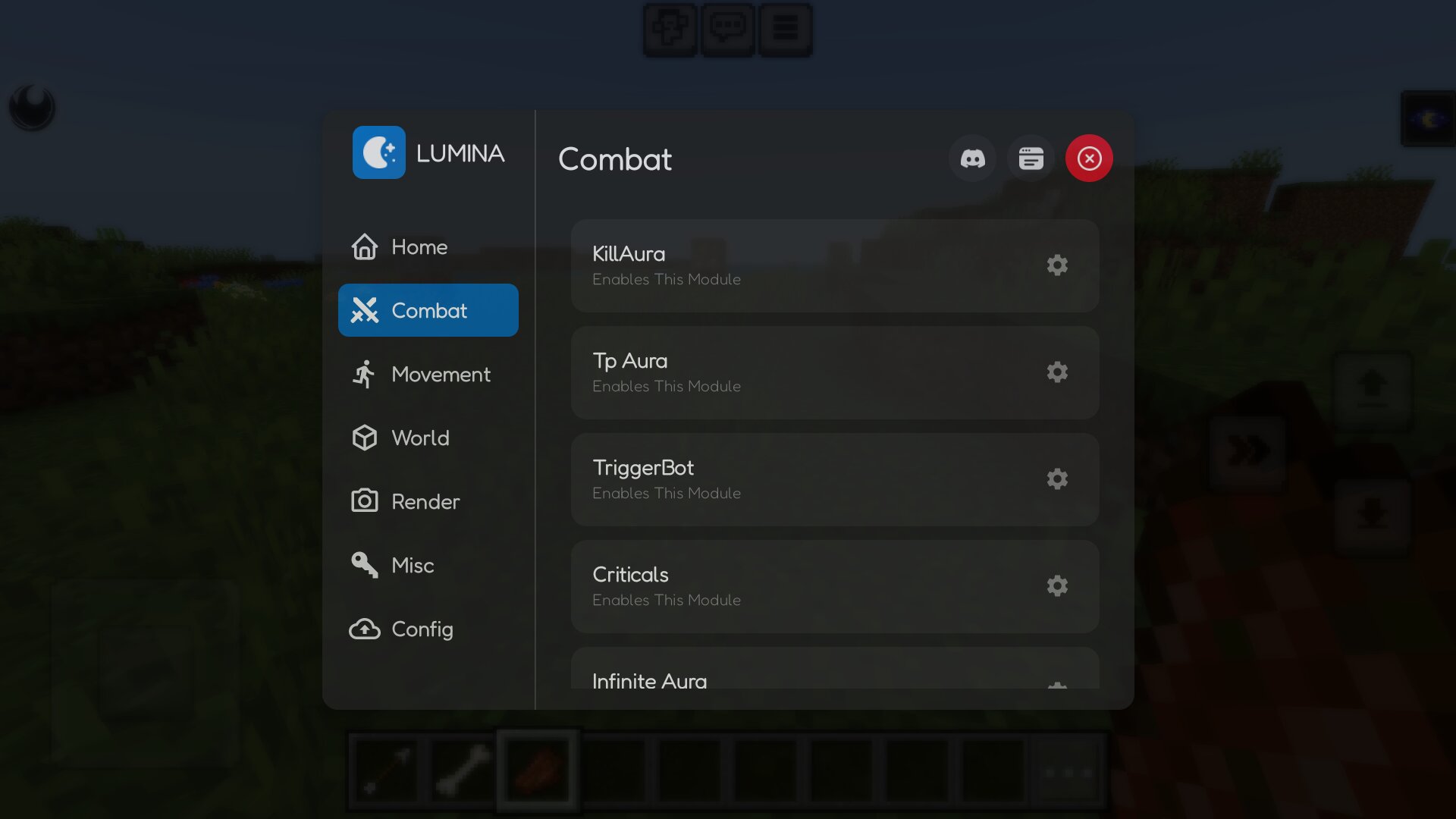 Бой из чита на выживание в Майнкрафт ПЕ