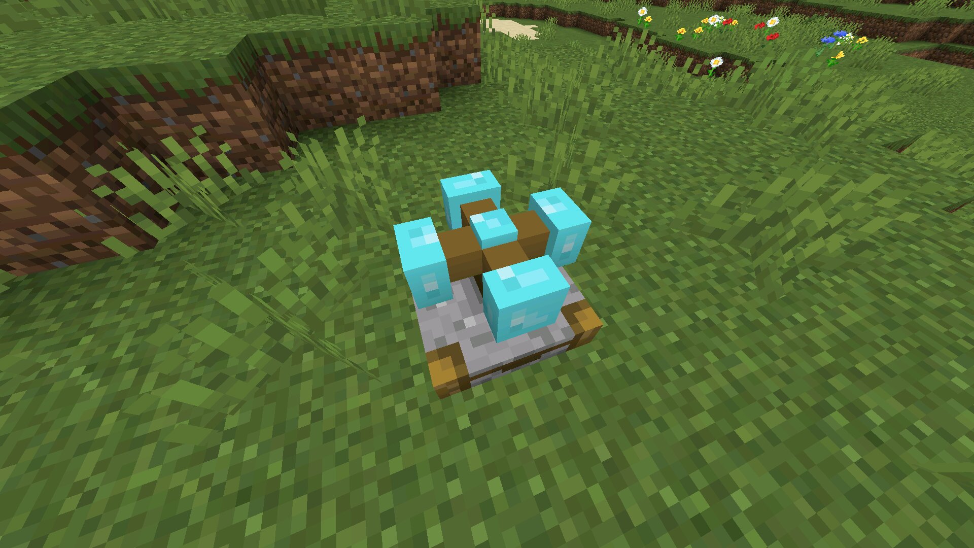 Дробилка из мода крейт в Майнкрафт ПЕ