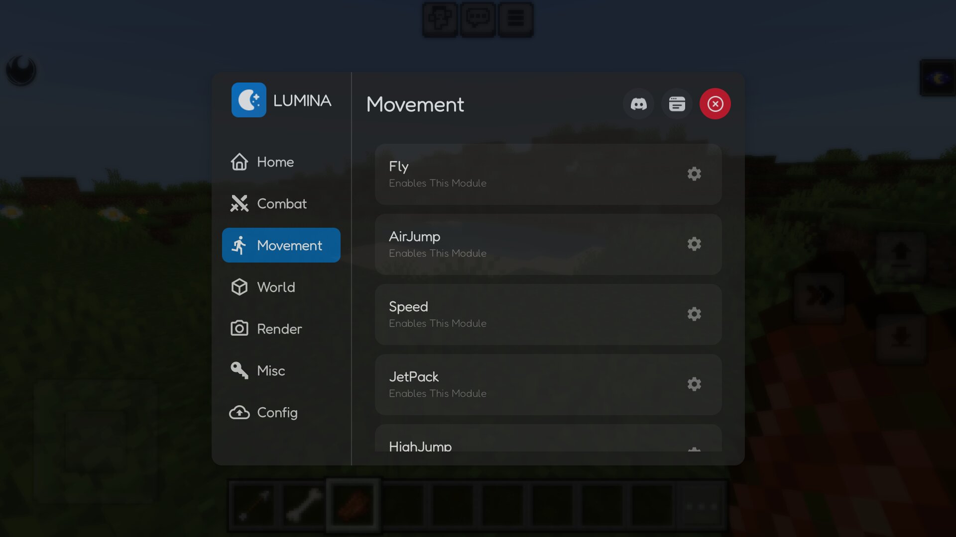 Движение из чита на выживание в Майнкрафт ПЕ