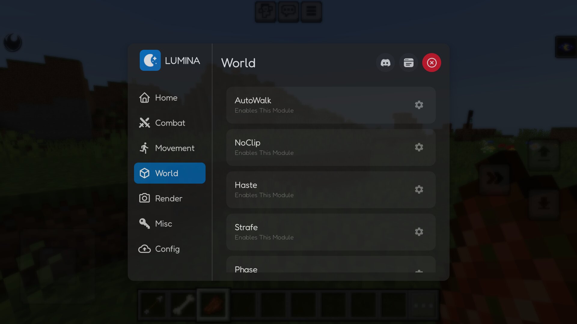 Мир из чита на выживание в Майнкрафт ПЕ