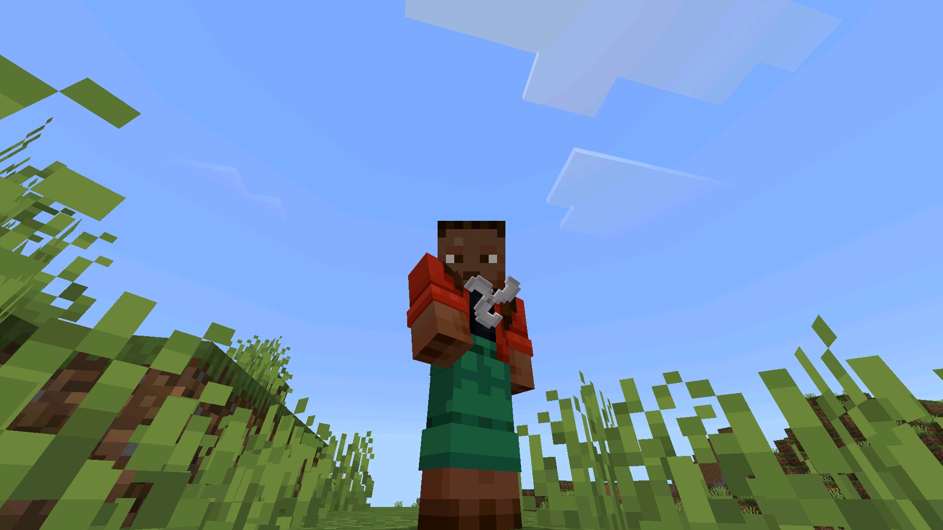 Оружие из мода крейт в Майнкрафт ПЕ