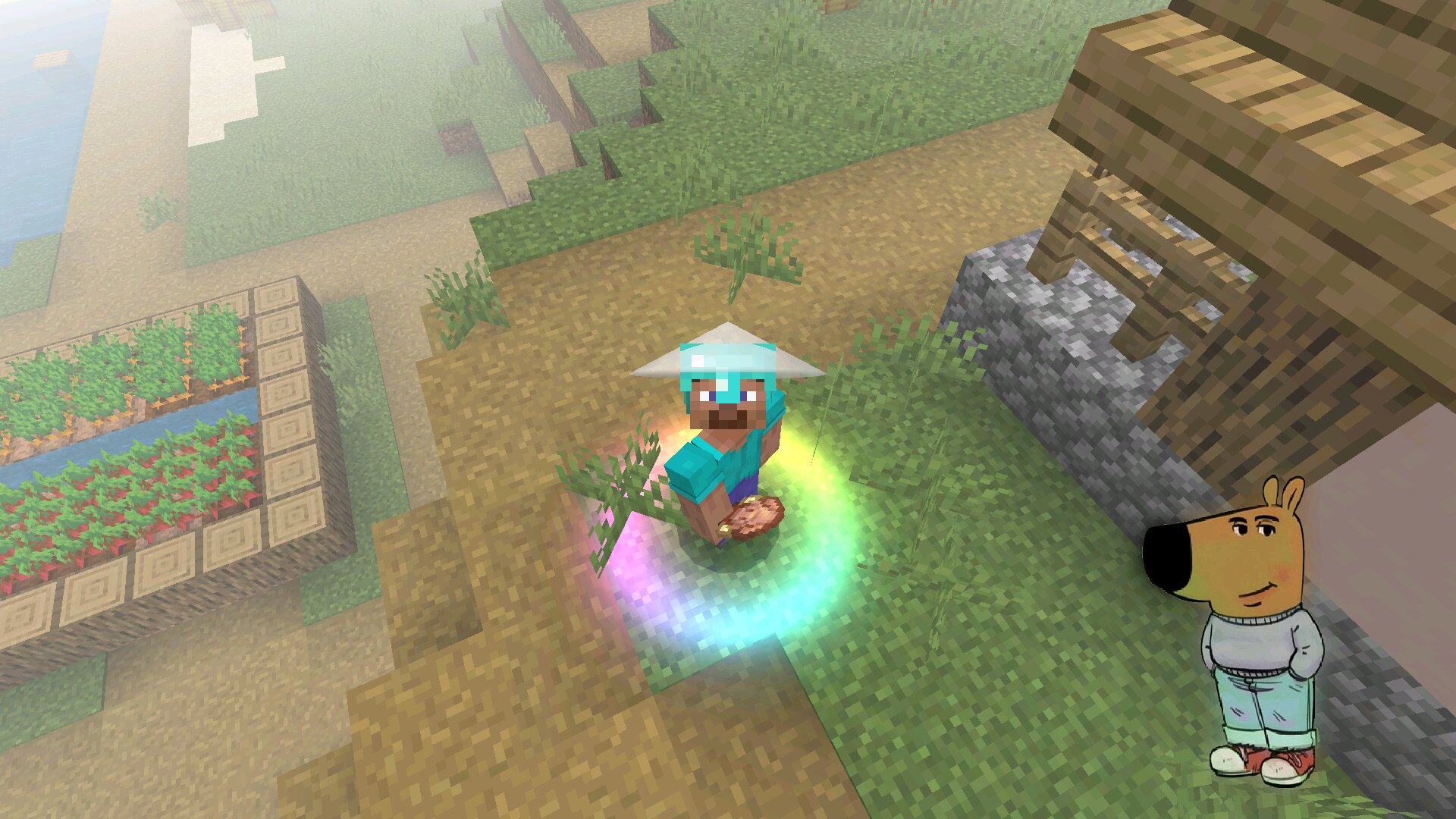 Приземление из клиента Астория в Мinecraft PE Приземление из клиента Астория в Майнкрафт ПЕ