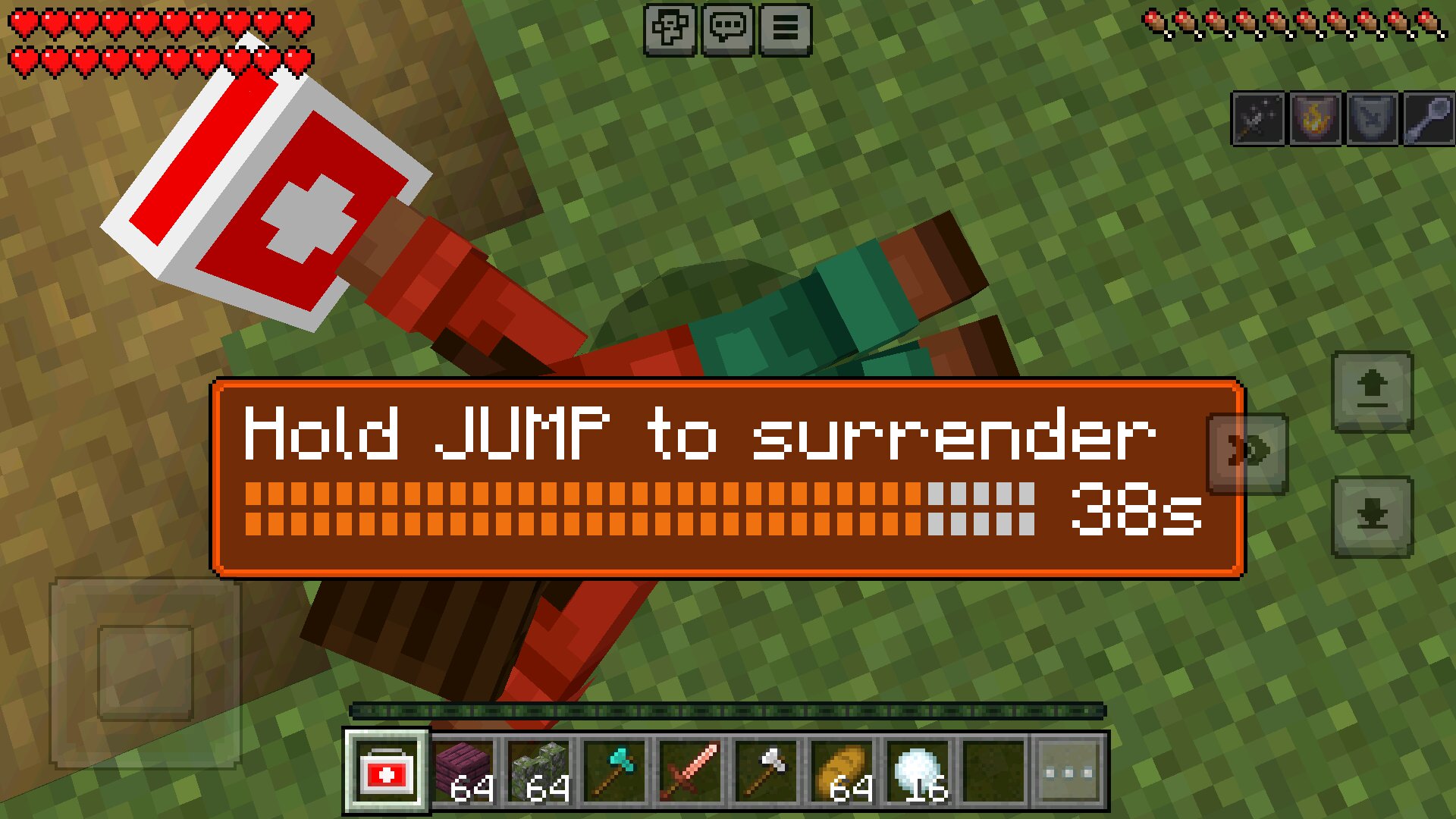 Сдача из чита на инвентарь в Майнкрафт ПЕ