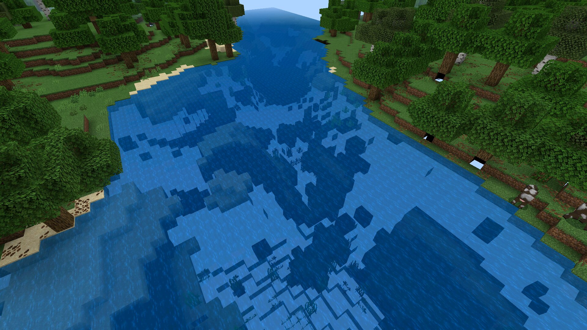 Вода из чита икс рей в Майнкрафт ПЕ