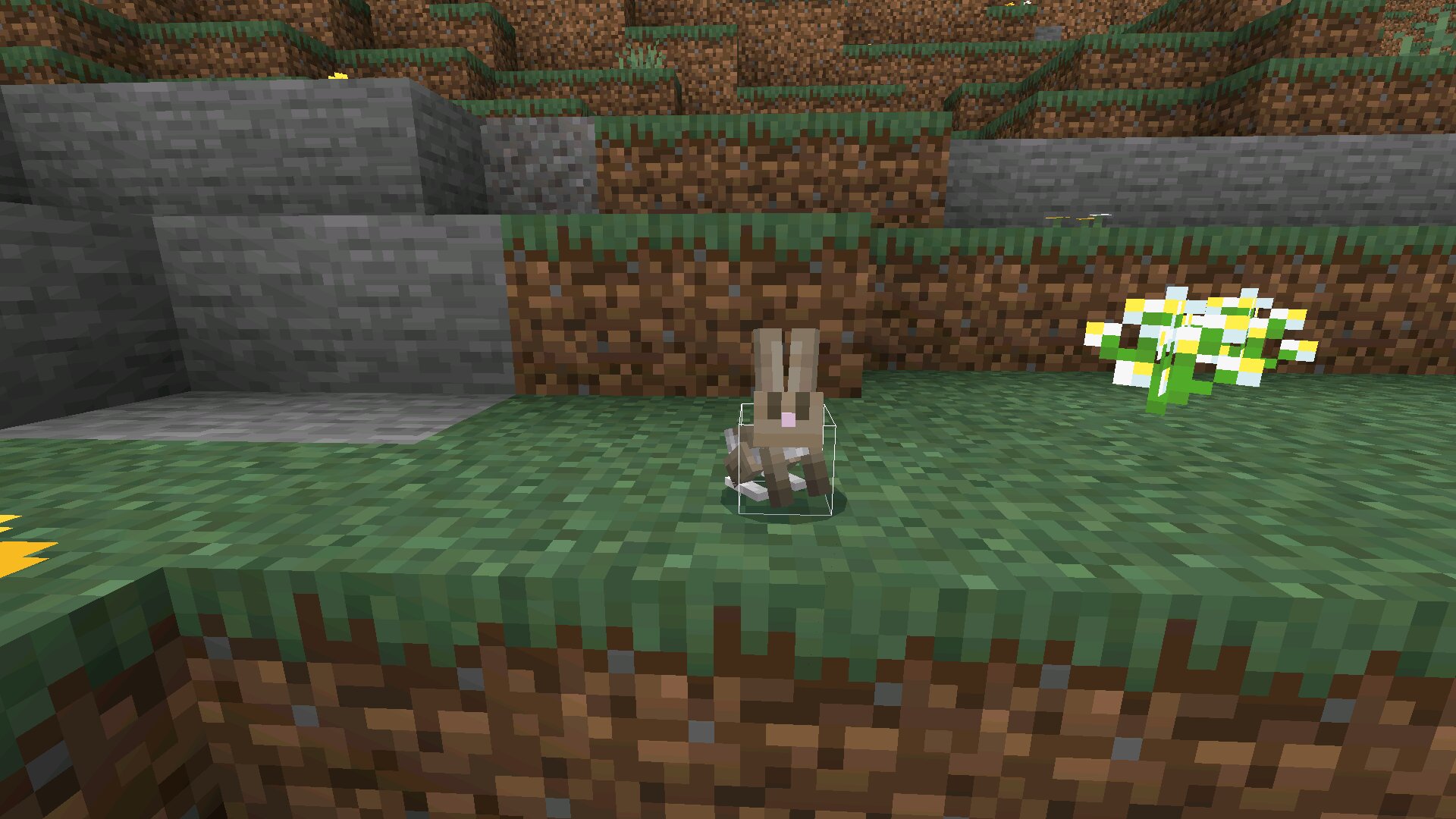 Заяц из чита на хитбоксы в Майнкрафт ПЕ