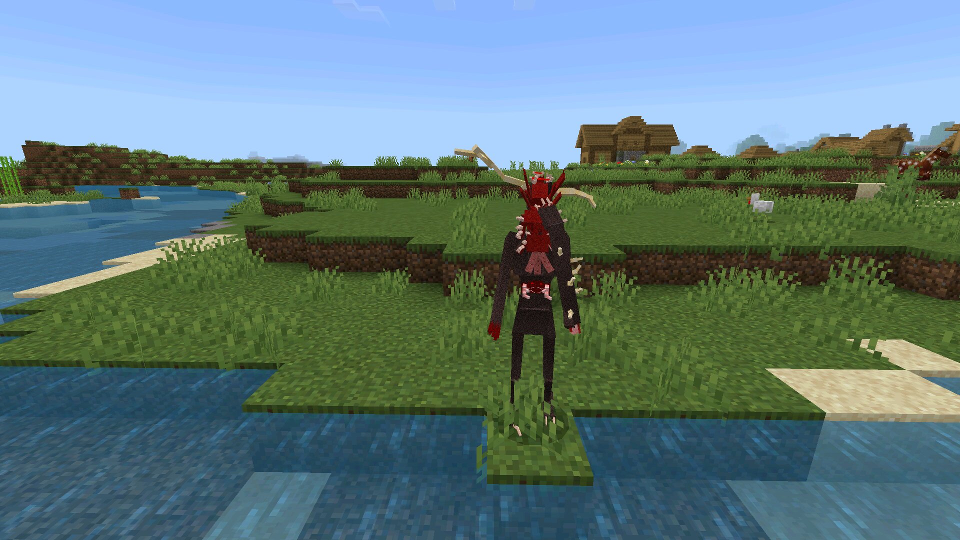 Моб из мода на Skinwalker в Майнкрафт ПЕ