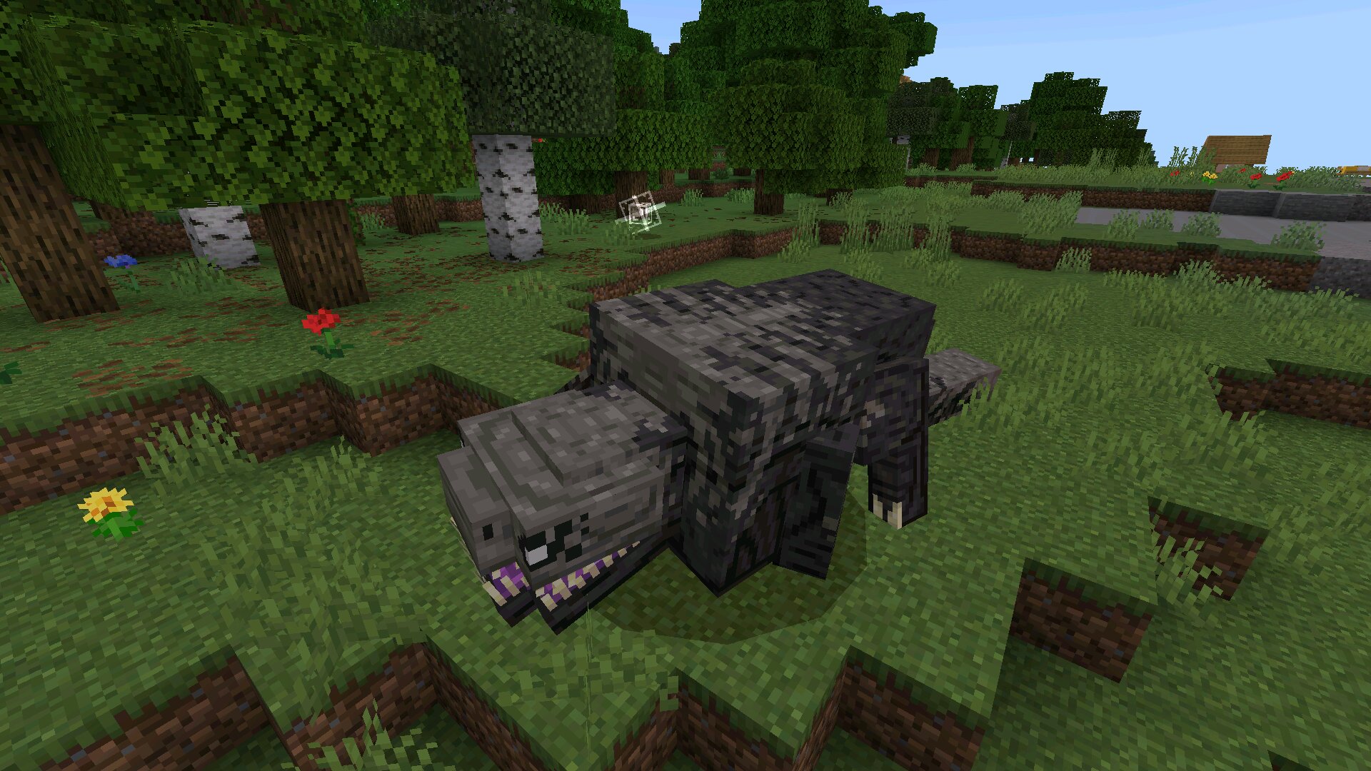 Монстр из мода на хоррор в Minecraft PE Монстр из мода на хоррор в Майнкрафт ПЕ