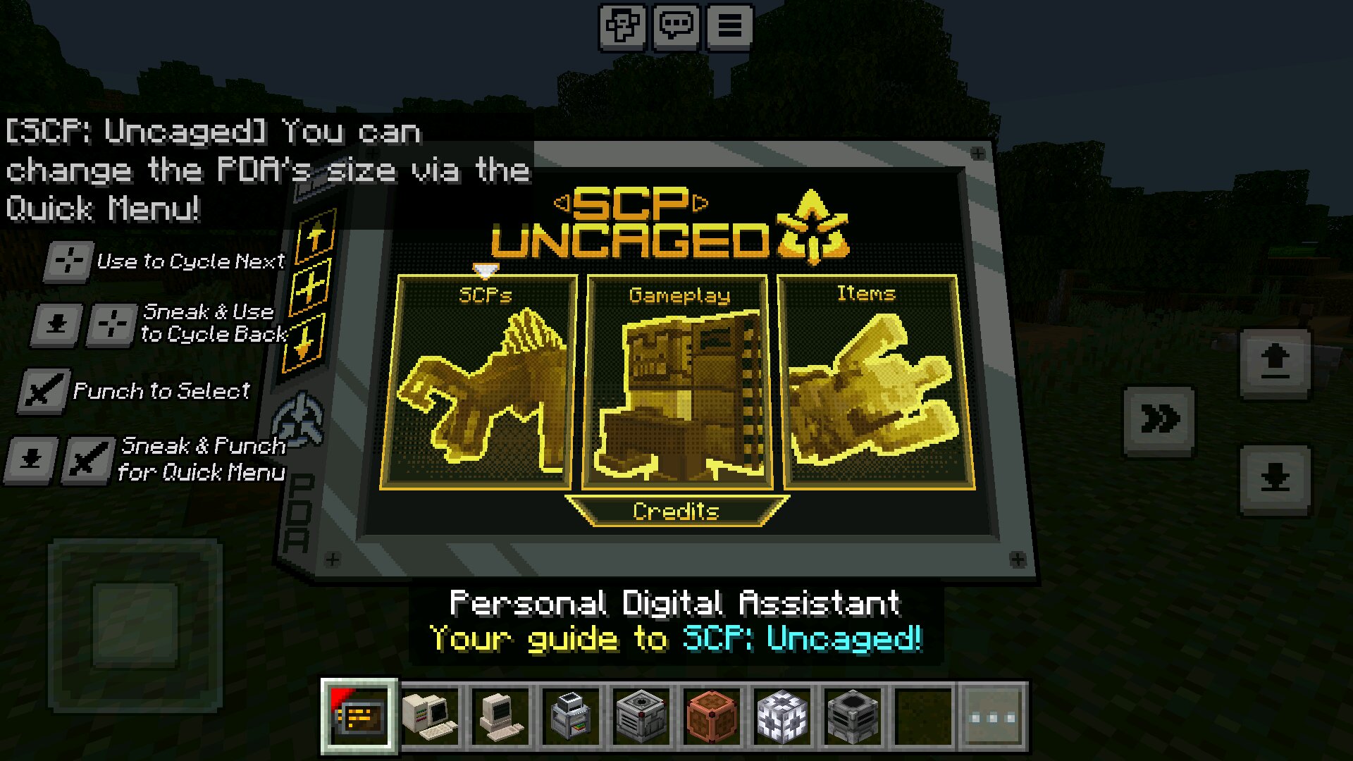 Планшет из мода на хоррор в Minecraft PE Планшет из мода на хоррор в Майнкрафт ПЕ