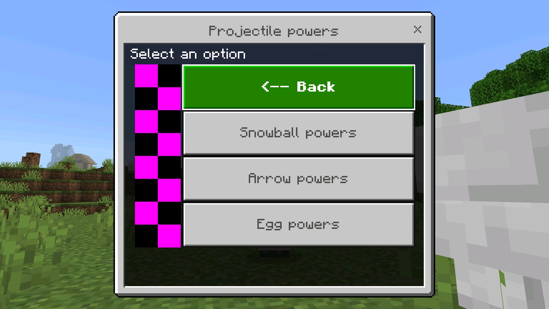 Атака из читов админа в Майнкрафт ПЕ