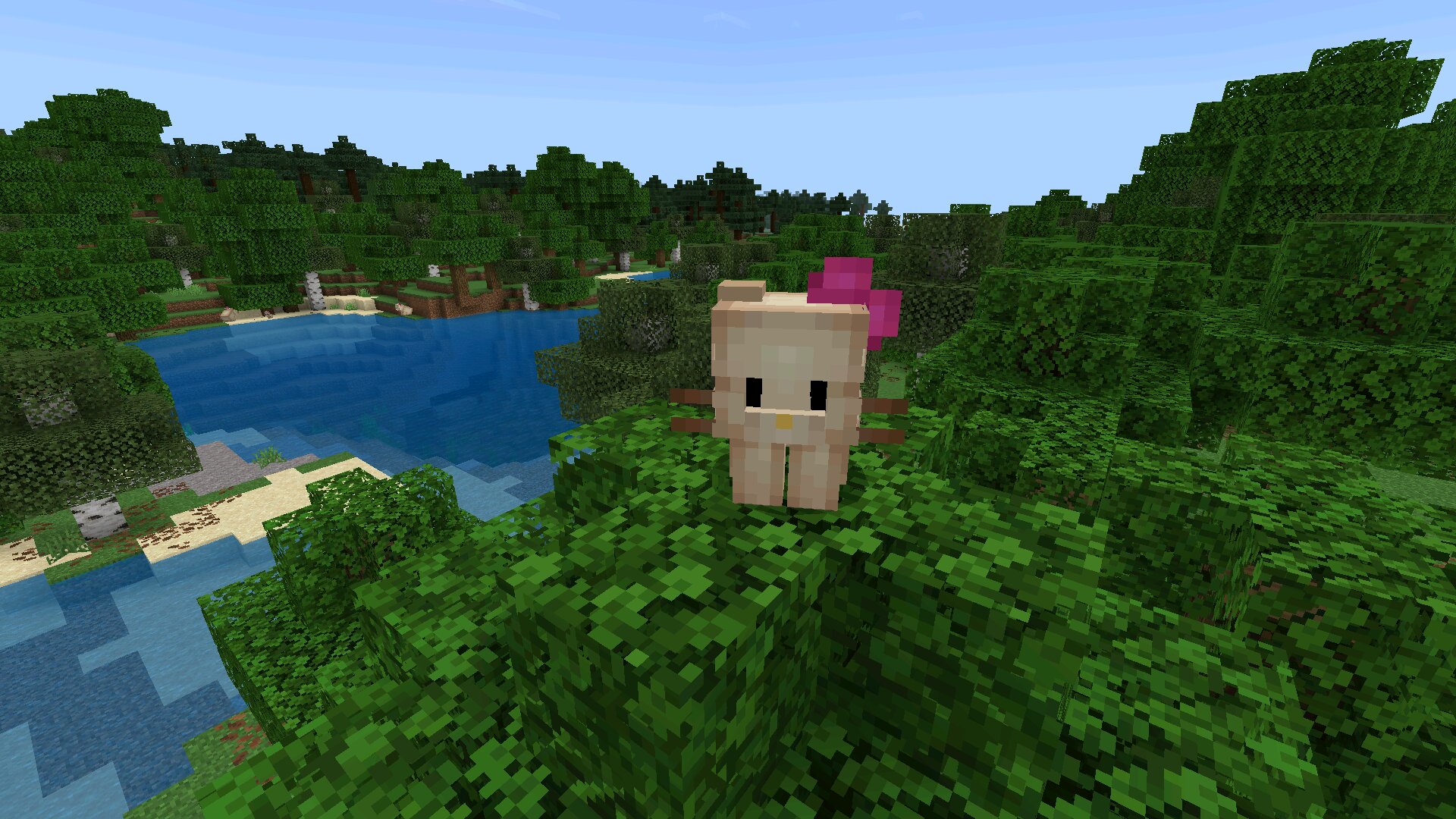 Друг в моде на Китти в Minecraft PE Друг в моде на Китти в Майнкрафт ПЕ