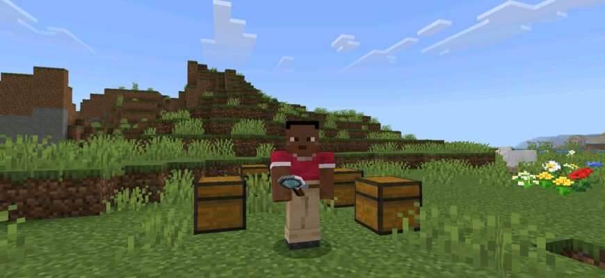 Скачать чит на сундуки в Майнкрафт ПЕ