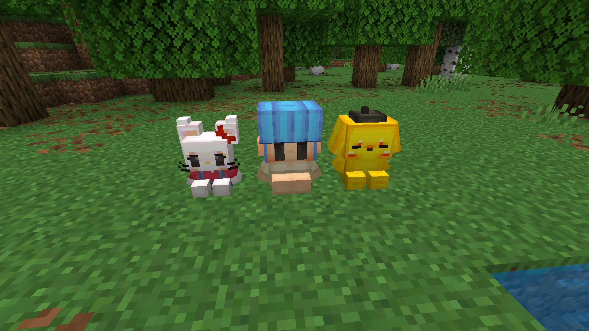 Игрушки в моде на Китти в Minecraft PE Игрушки в моде на Китти в Майнкрафт ПЕ