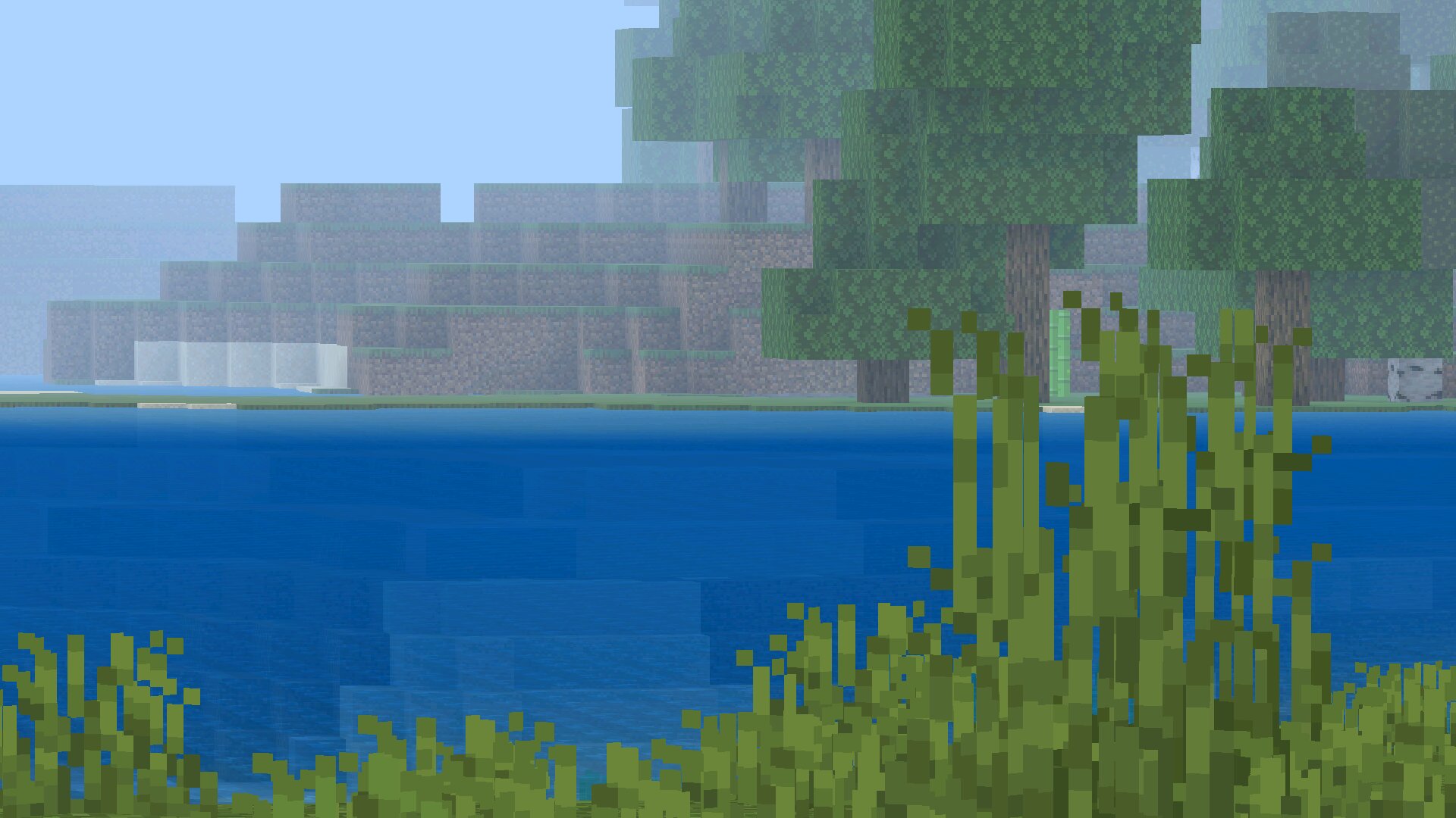 Берег из мода на Zoom в Minecraft PE Берег из мода на Zoom в Майнкрафт ПЕ