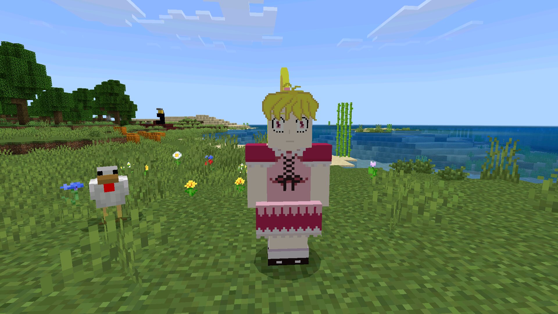 Босс из мода хантер хантер для Minecraft PE