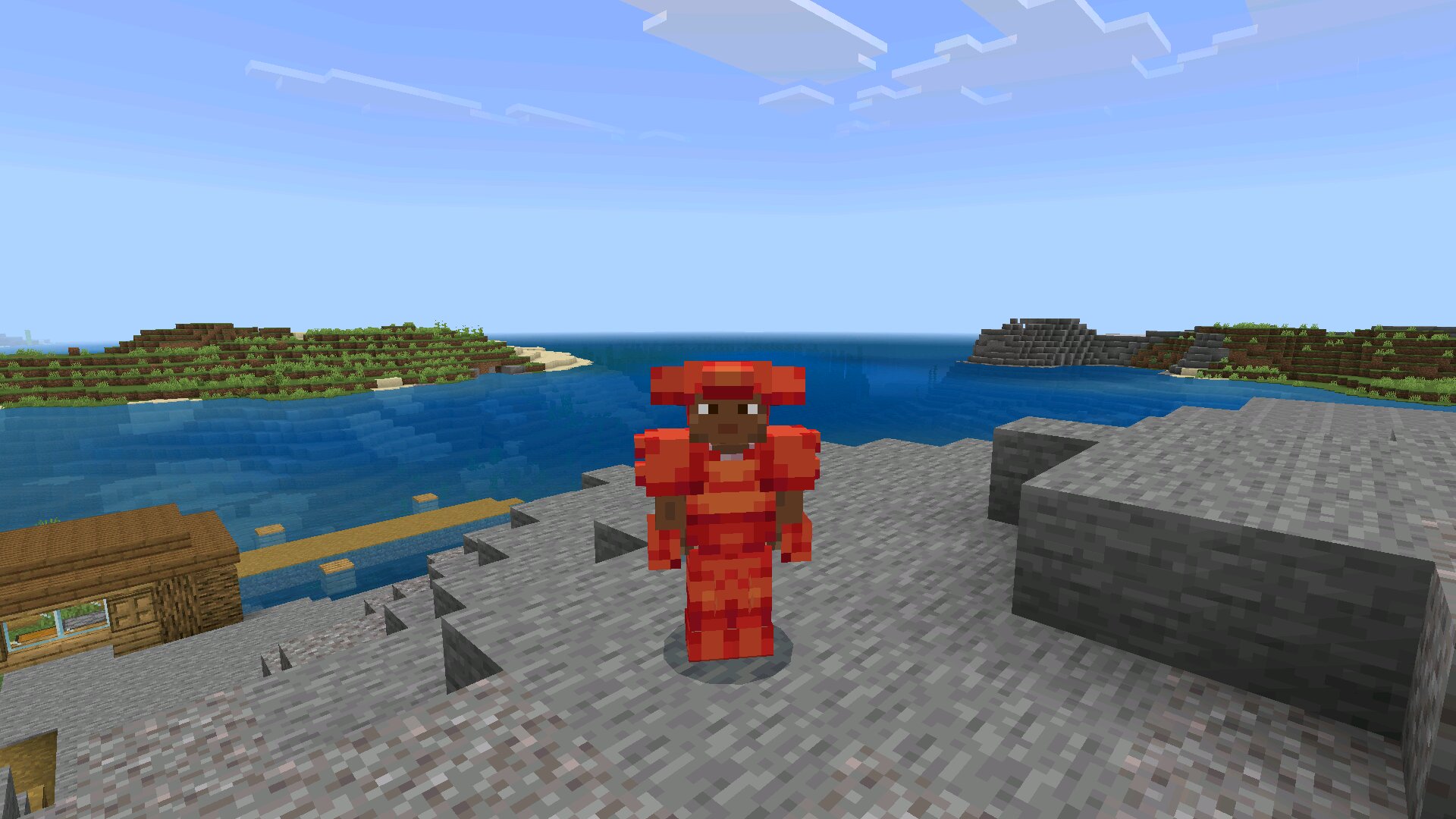 Броня из мода на пиратов в Майнкрафт ПЕ