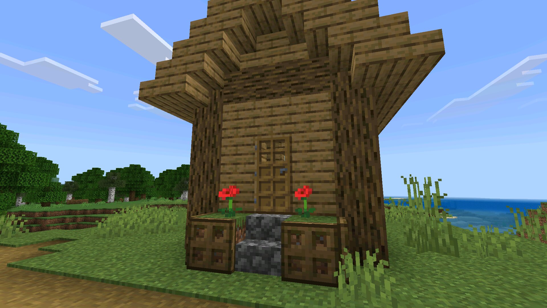 Дом из мода AI Assistant для Minecraft Дом из мода AI Assistant для Майнкрафт