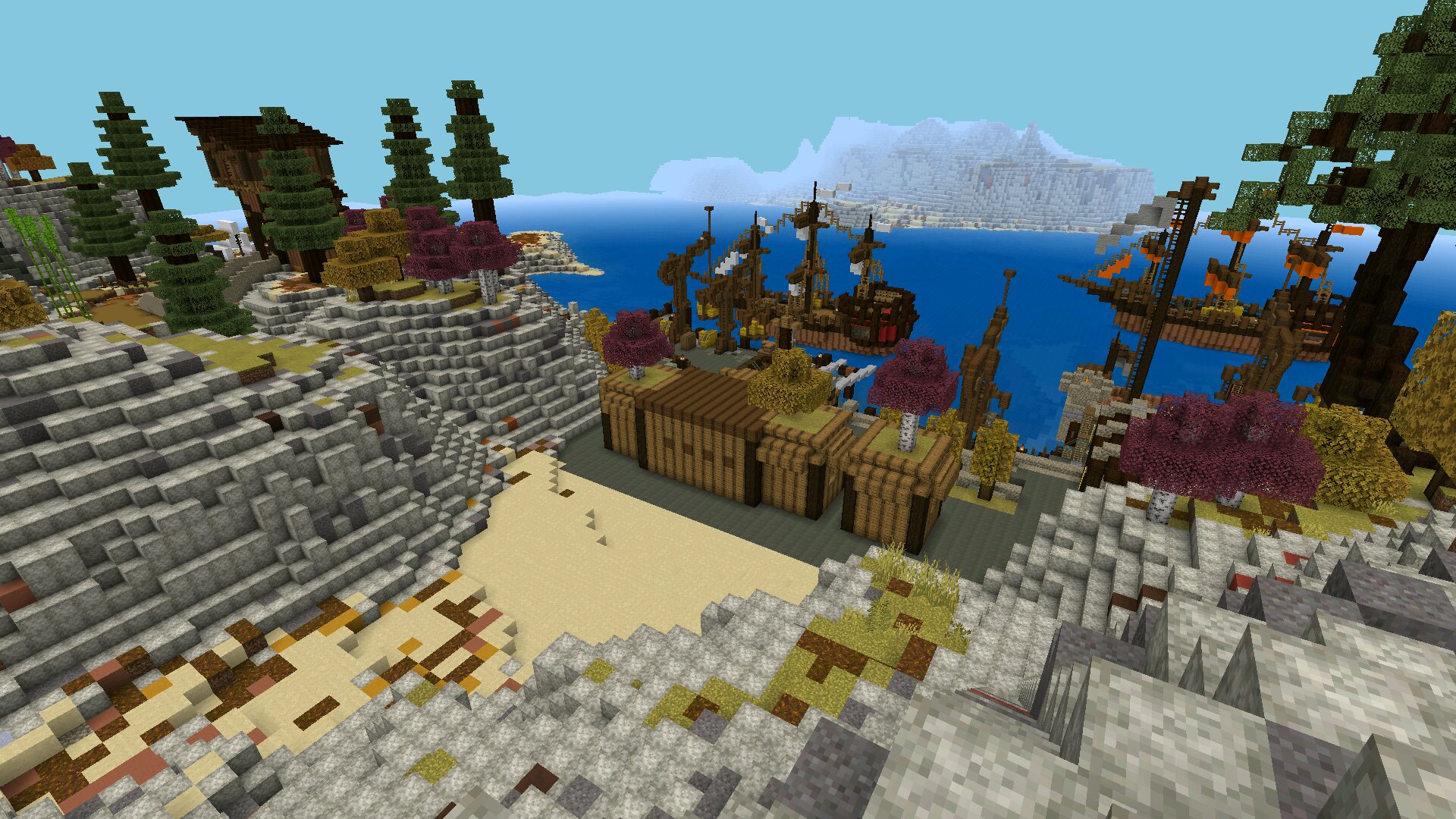 Локация из карт Тайкун для Майнкрафт ПЕ