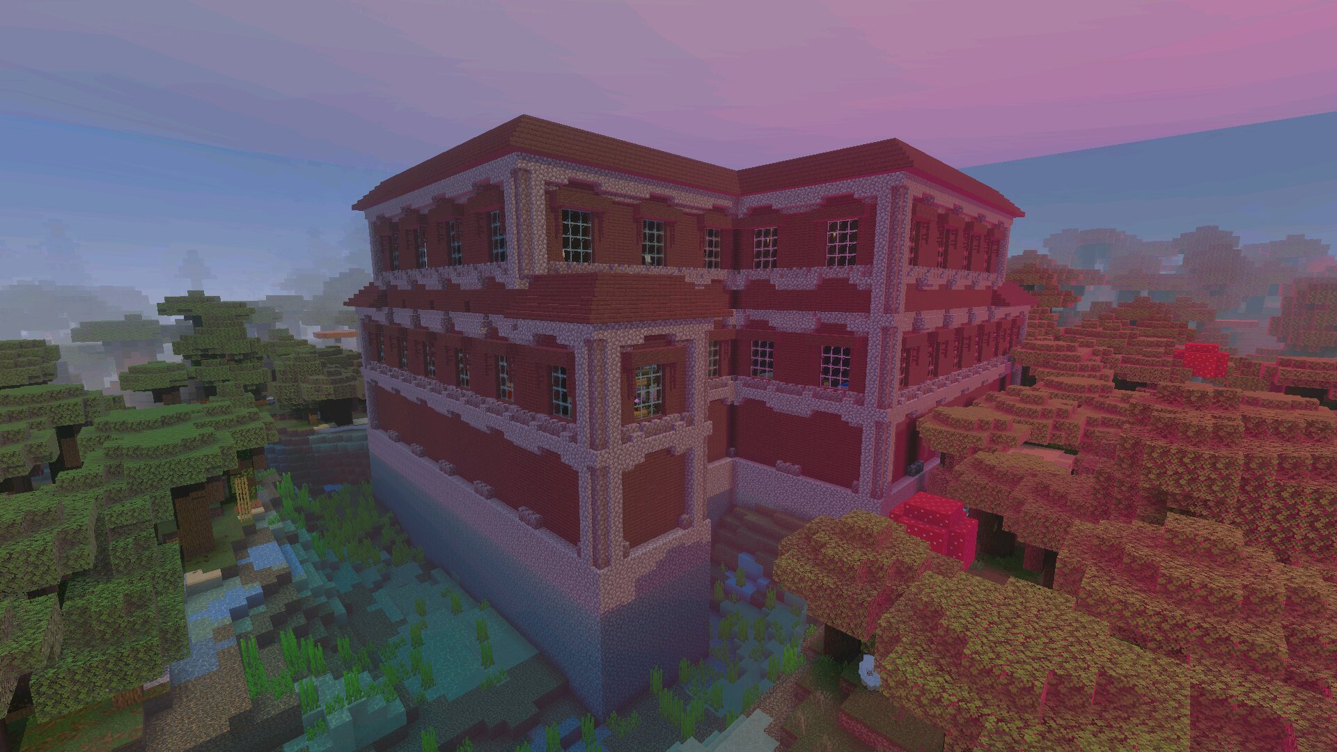 Особняк из шейдера Комплементари в Minecraft PE Особняк из шейдера Комплементари в Майнкрафт ПЕ