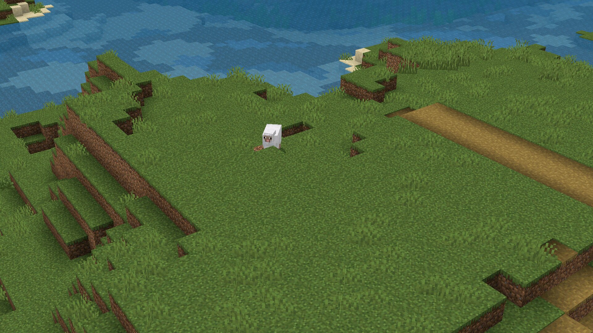 Овечка из мода на Zoom в Minecraft PE Овечка из мода на Zoom в Майнкрафт ПЕ