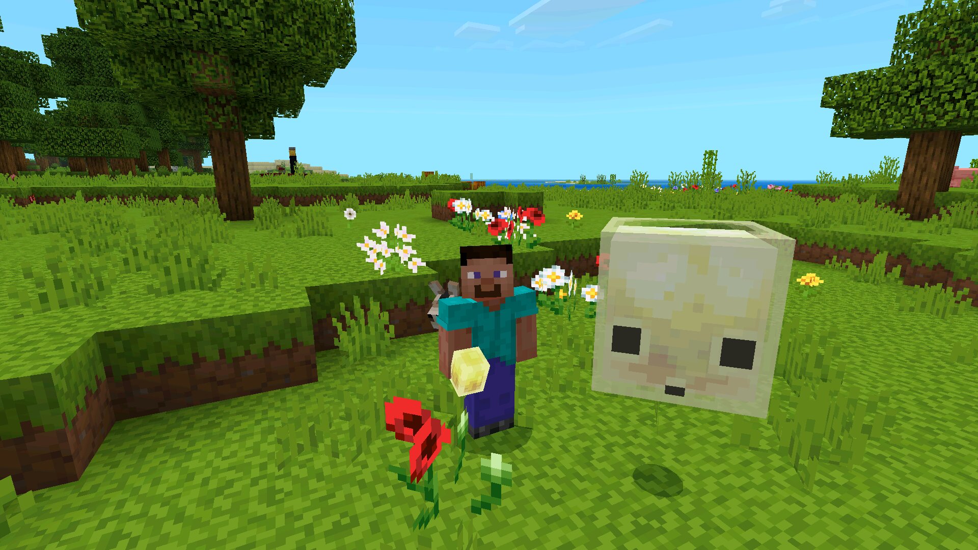 Куб из Текстуры Action And Stuff в Minecraft PE Куб из Текстуры Action And Stuff в Майнкрафт ПЕ