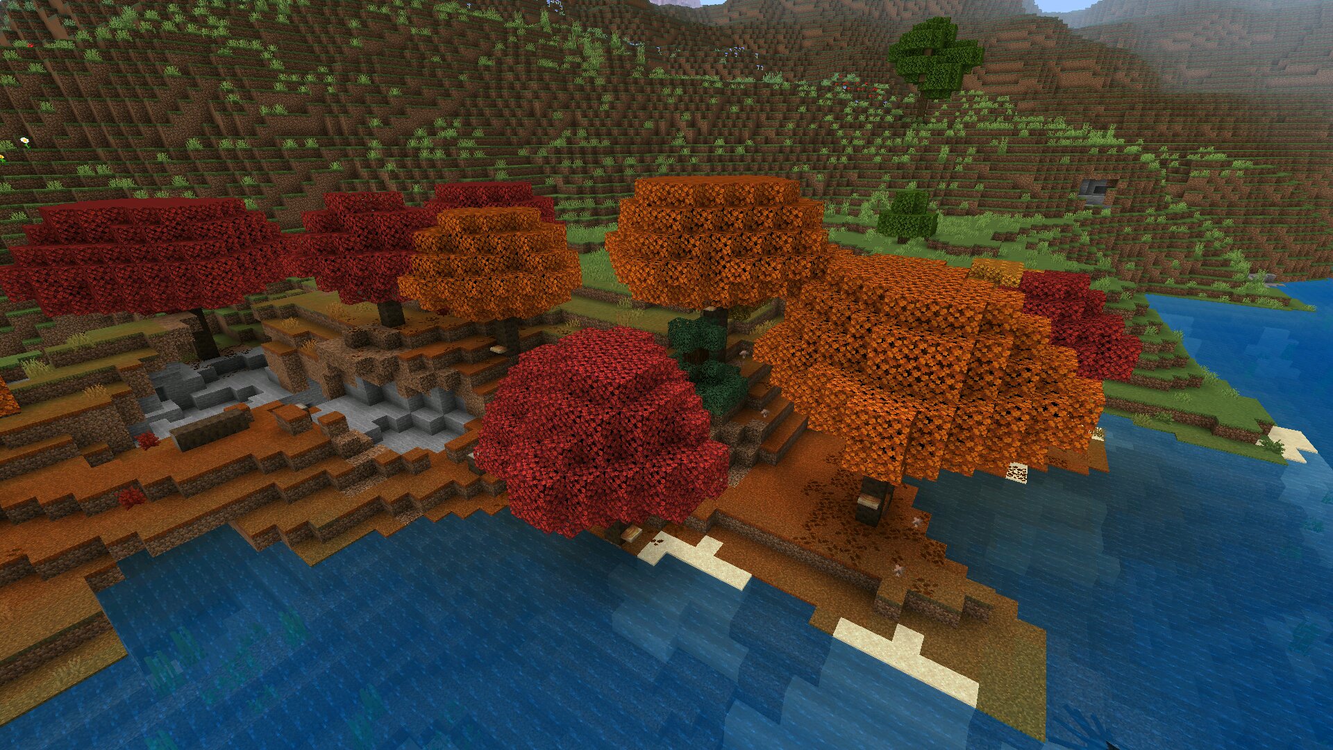 Лес из Minecraft 26.40.27 Лес из Майнкрафт 26.40.27