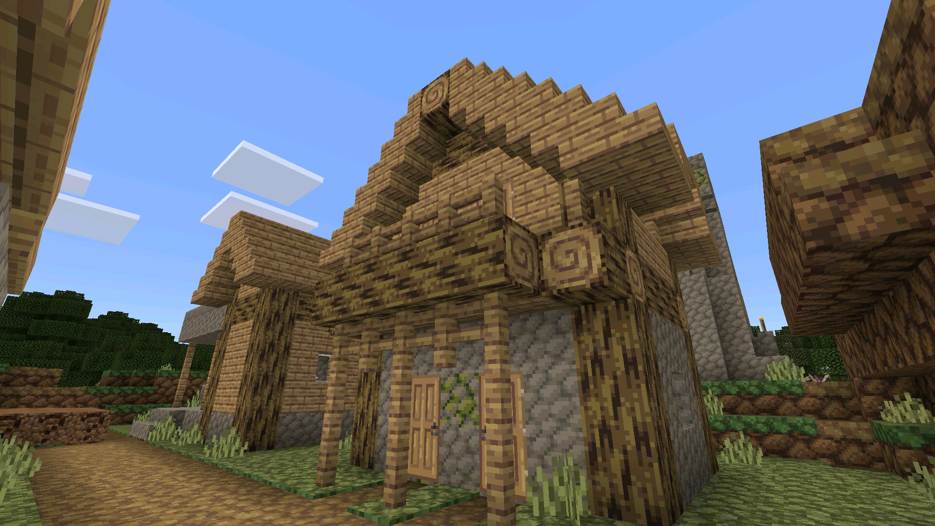 Дом из Мода на Археологию для Minecraft PE Дом из Мода на Археологию для Майнкрафт ПЕ