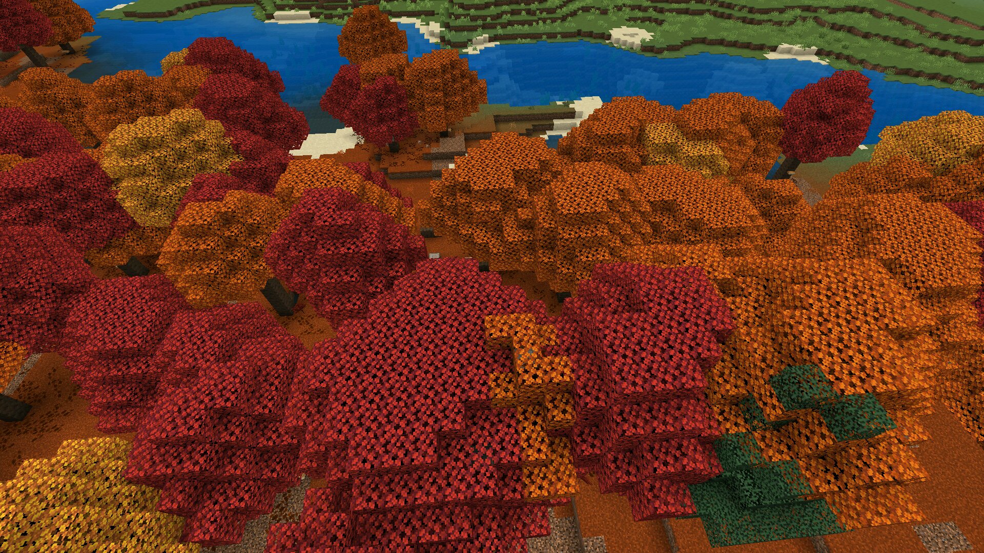 Лес из Minecraft 26.44 Лес из Майнкрафт 26.44