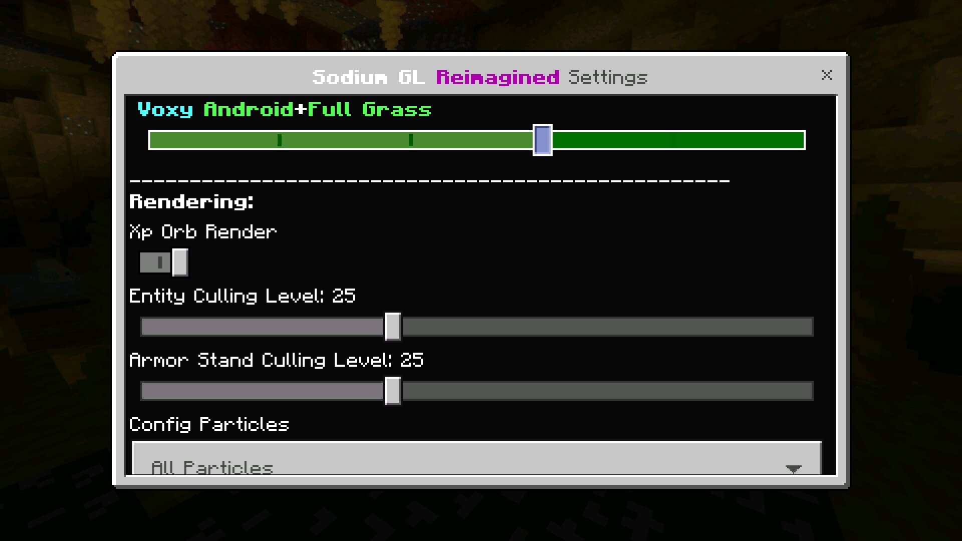Gl Reimagined из Мода Sodium в Minecraft PE Gl Reimagined из Мода Sodium в Майнкрафт ПЕ