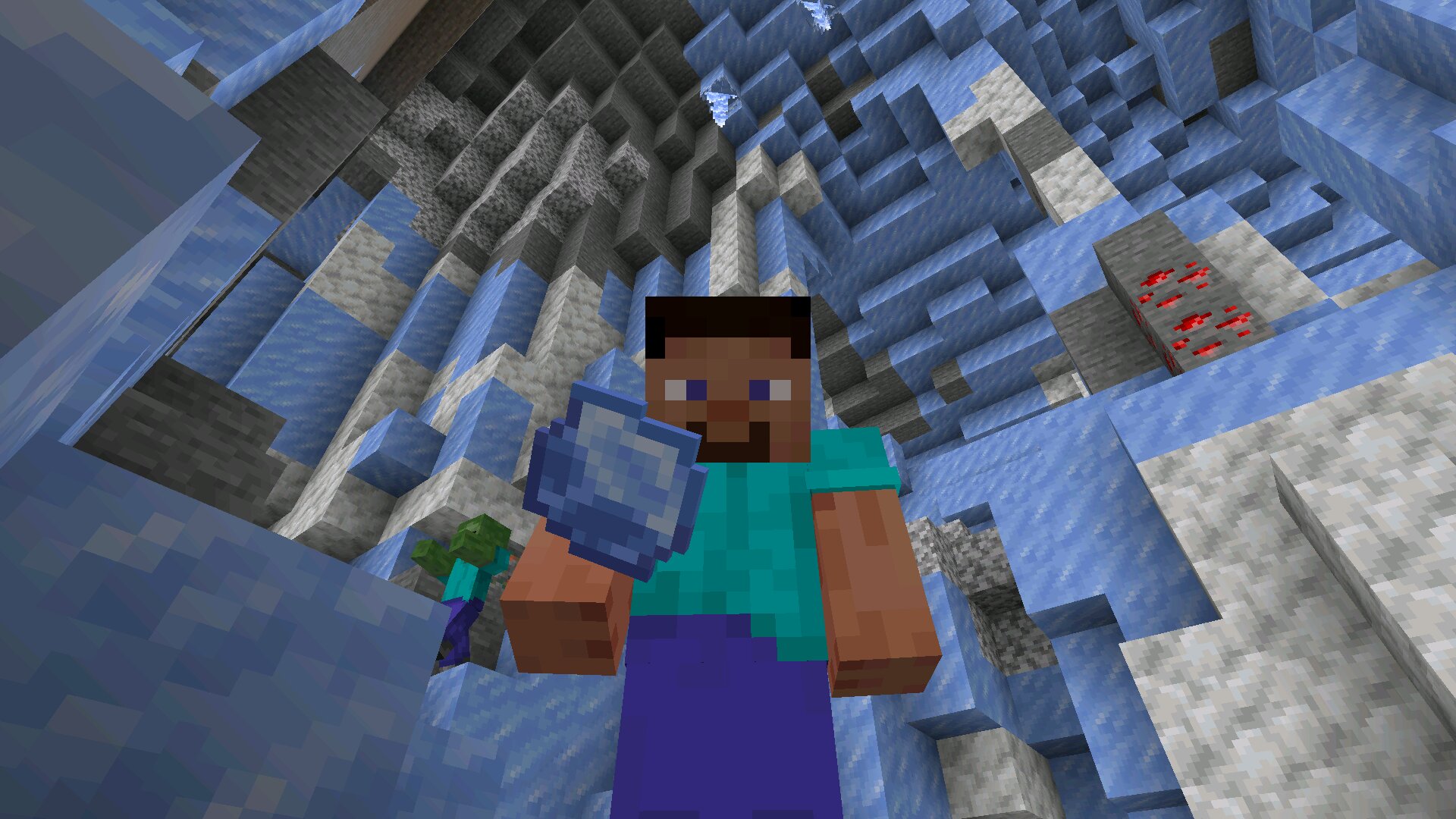 Ледяной шар из Minecraft 26 Ледяной шар из Майнкрафт 26