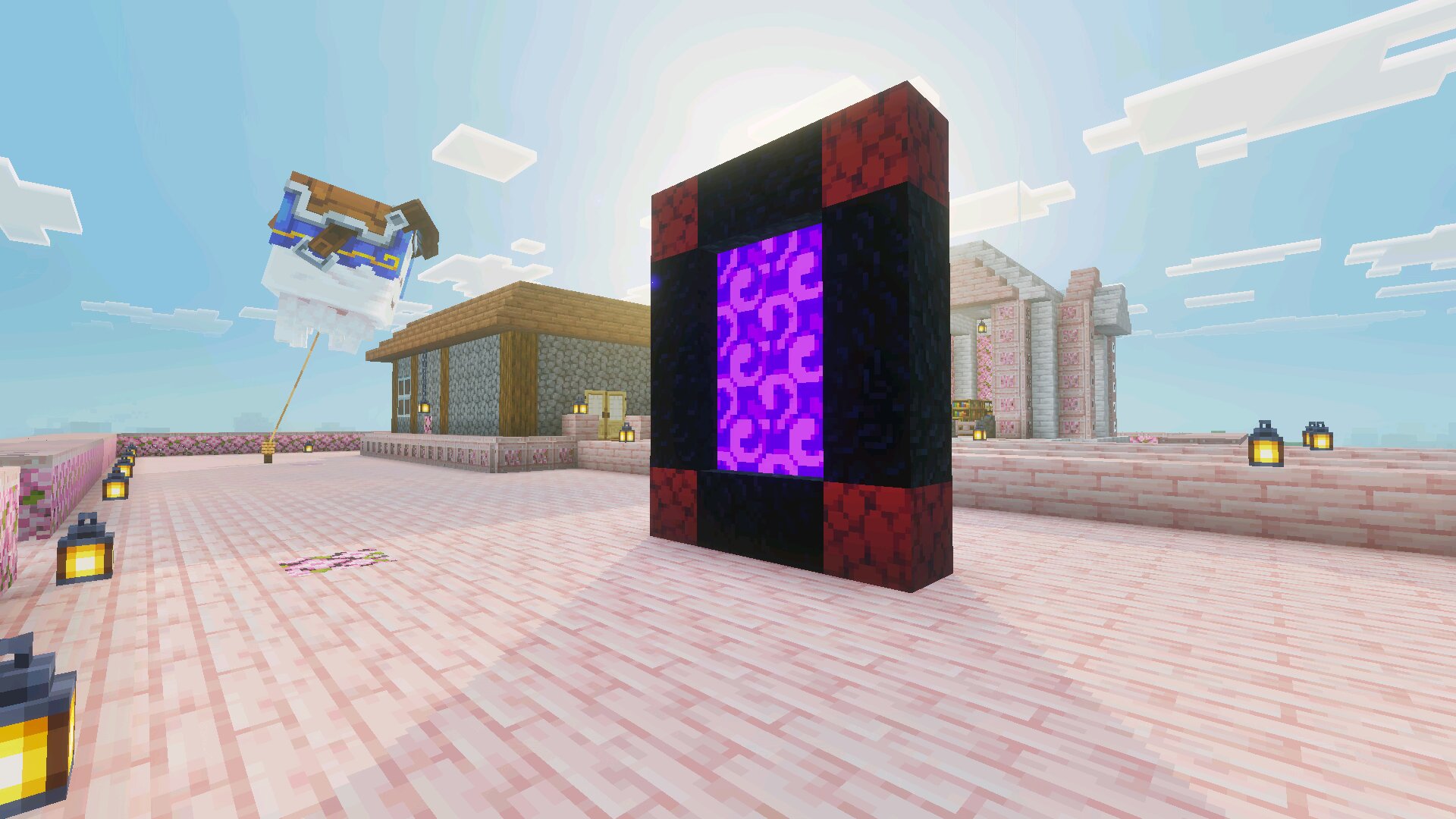 Портал из Карты Современного дома для Minecraft Bedrock Портал из Карты Современного дома для Майнкрафт Бедрок