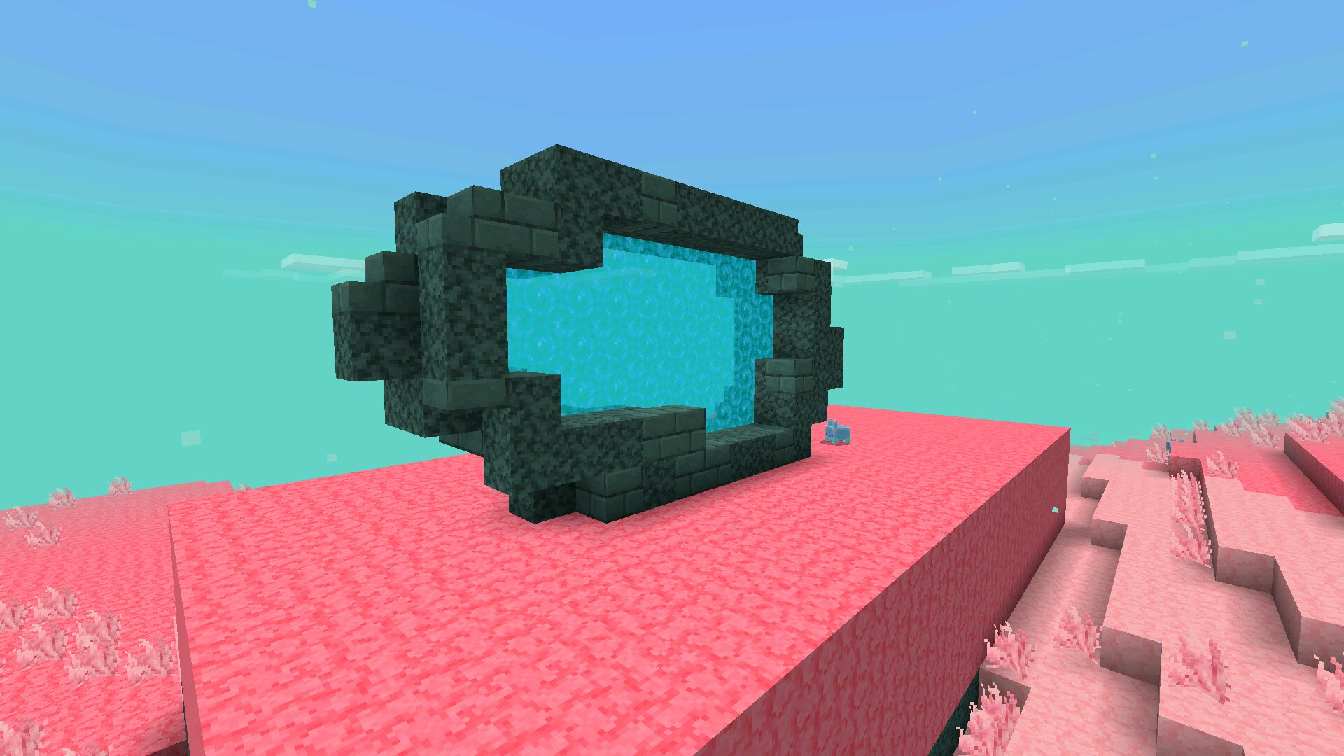 Портал из Мода на Сифт для Minecraft Bedrock Портал из Мода на Сифт для Майнкрафт Бедрок